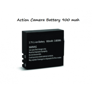 Action Camera Battery 900 mah